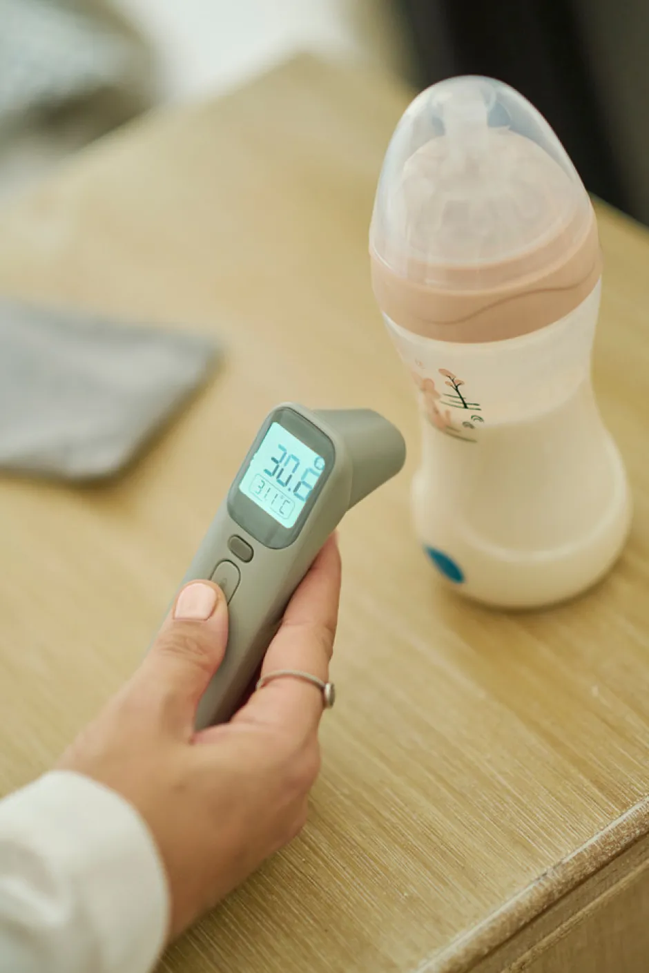 Online 2075 Digitalt hoved- og øretermometer Plejeartikler Til Baby