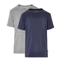 Outlet 2 Pak Basic T-Shirts - Navy 778 Multipack|T-Shirts & Toppe