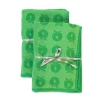 2 pak håndklæde 70x140 med æbler - Apple green Børn Badekåber & Håndklæder