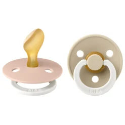 New 2 pk. Colour Latex night Size 1 Anatomical Blush/Vanilla Sutter