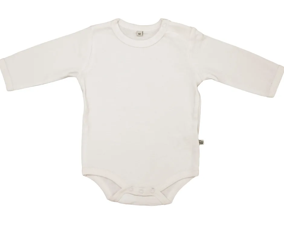 New 4 Stk L/Æ Bodystockings - White 100 Multipack|Bodystocking Langærmet