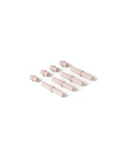 Online 8 x Connector pegs Soft Rose Store Byggesæt|Tumlemøbler
