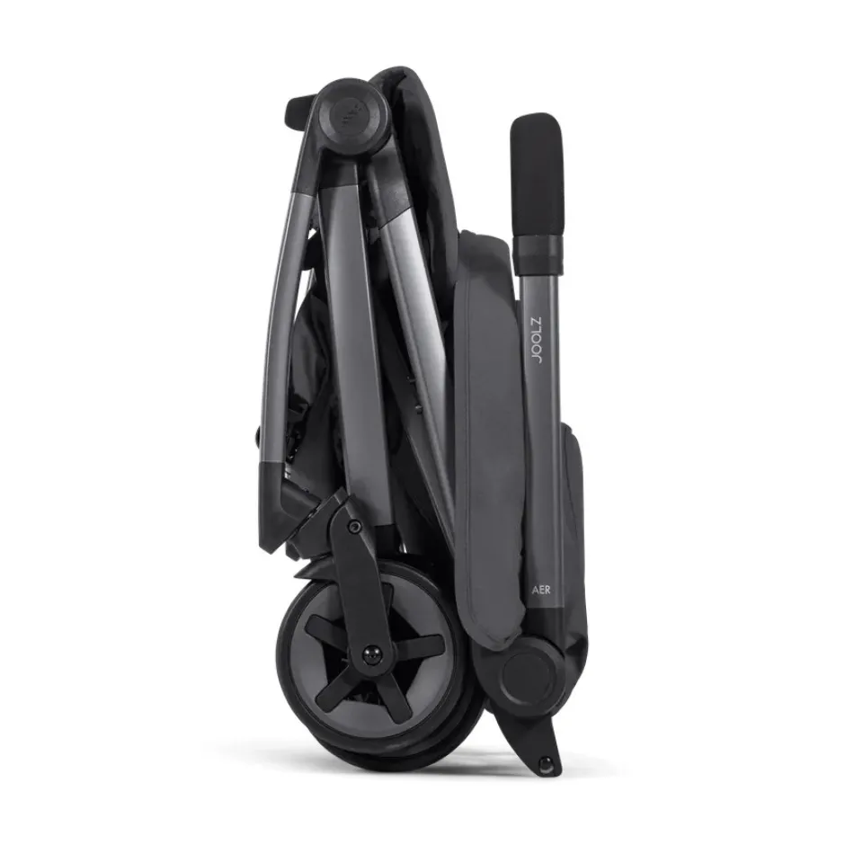 Hot Aer2 - Stone grey Klapvogne Med Flade Sæder|Rejseklapvogne