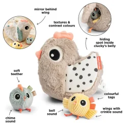 Aktivitetslegetøj Clucky Sand Aktivitetslegetøj