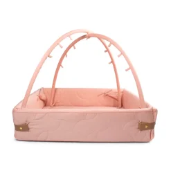 Best Aktivitetsnest - Soft quilt - Misty Rose Aktivitetstæpper