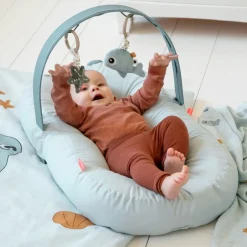 Clearance Aktivitetsophæng 2 stk. Wally - Blå Legetøj Til Barnevogne & Autostole