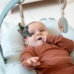 Clearance Aktivitetsophæng 2 stk. Wally - Blå Legetøj Til Barnevogne & Autostole