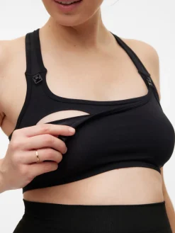 Alisa nursing bra - BLACK Amme Bh'Er