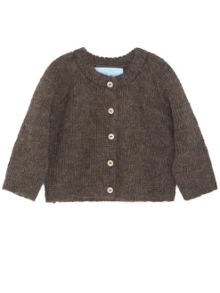 Discount Alpaca Uld Suri Cardigan - PINE CONE Uldoverdele