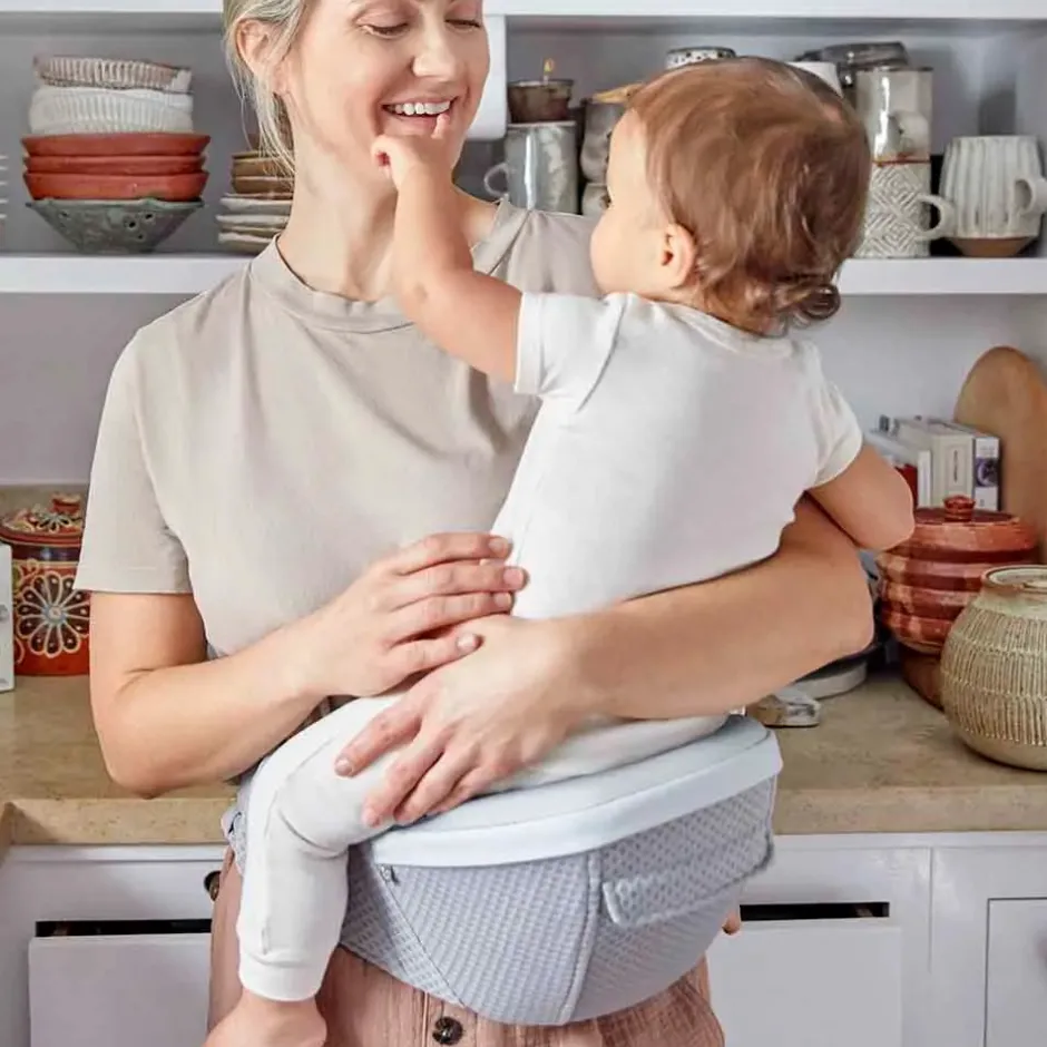 Best Alta Hoftesæde - Pearl grey Bæreseler & Vikler