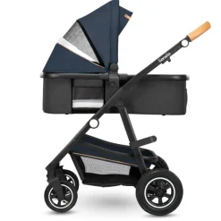 Best Amber 3i1 duovogn - blue navy Vognpakker|Kombivognspakker