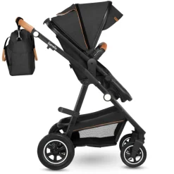 Outlet Amber 3i1 duovogn - grey graphite Kombivognspakker|Vognpakker