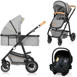 Sale Amber 3i1 duovogn - grey stone Vognpakker|Kombivognspakker