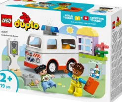 Online Ambulance og fører 10447 Lego