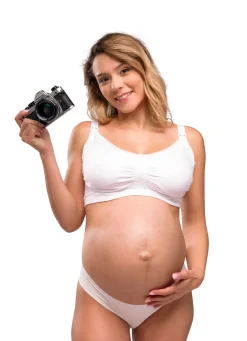 Best Amme BH Med Gelé Bøjle og Indlæg - Hvid Amme Bh'Er