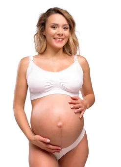 Best Amme BH Med Gelé Bøjle og Indlæg - Hvid Amme Bh'Er