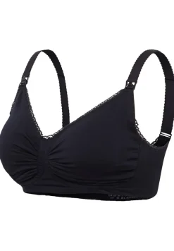 Clearance Amme BH Med Gelé Bøjle og Indlæg - Sort Amme Bh'Er