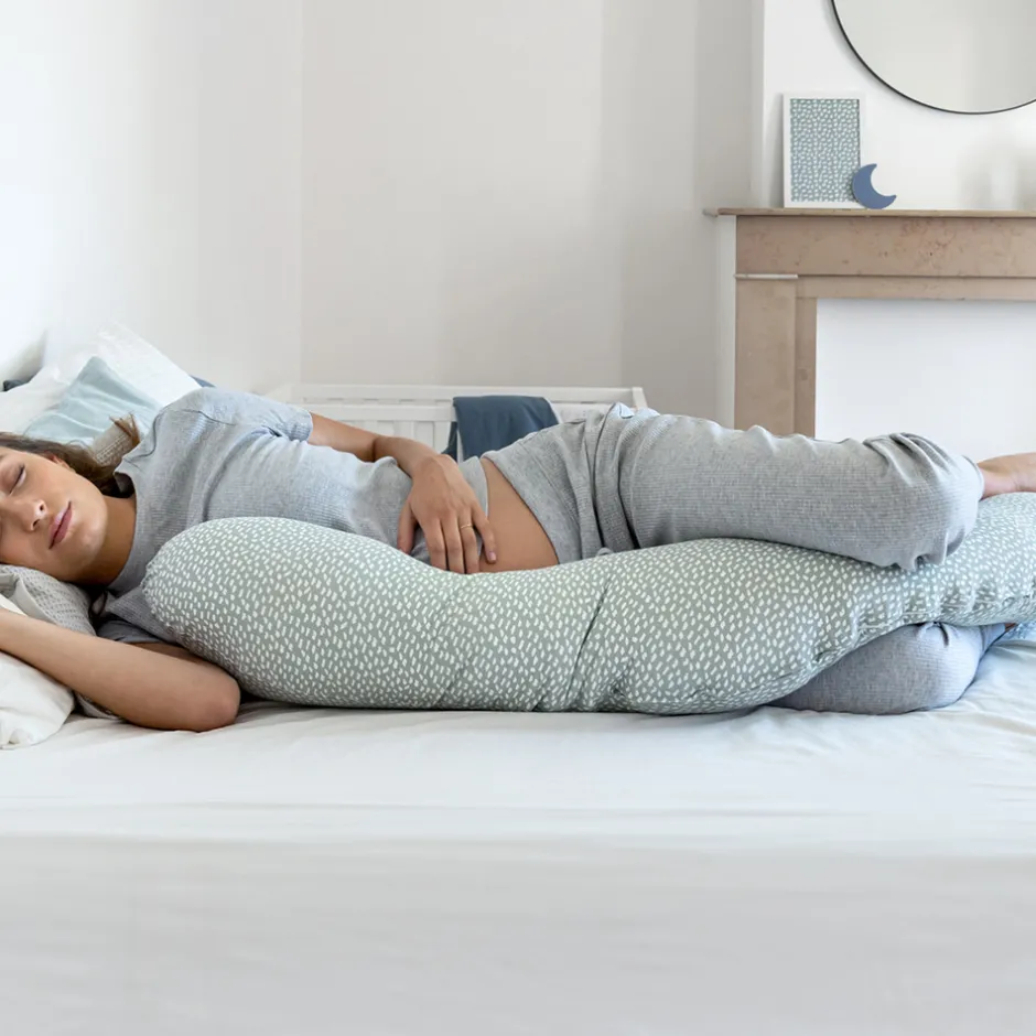 Amme- og graviditetspude - kaki Børn Ammepuder|Graviditetspuder