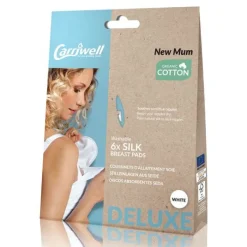 Online Ammeindlæg i Natur Silke - white 6 stk. Ammeindlæg/Ammebrikker