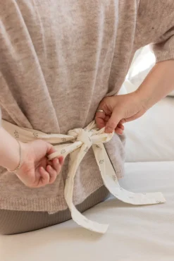 Outlet Ammepude, Sophora Leaves, beige/grøn, Kapok Børn Ammepuder|Graviditets- & Ammepuder