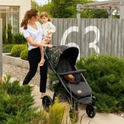 Clearance Annet Plus klapvogn - stone caramel Klapvogne Med Flade Sæder