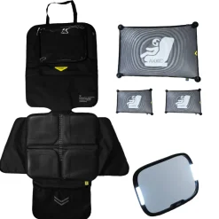 New Swedish Safety Kit Premium Sædebeskyttere & Organisere|Solskærme