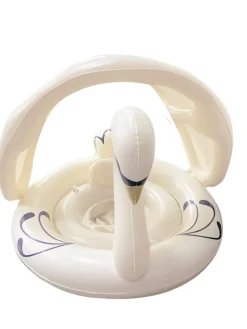 Clearance Baby badering med skygge - Swan Svømmetilbehør|Badetilbehør