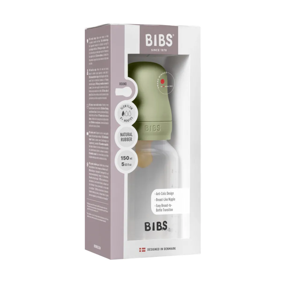 Baby Bottle Latex 1 pack 150 ml Sage Sutteflasker