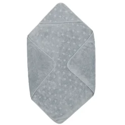 Best Baby Håndklæde, 100x100 cm - Jasmin blue Børn Badekåber & Håndklæder