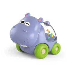 Discount Baby legetøjsbil - flodhest med konfetti Legetøjsbiler