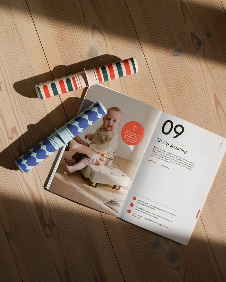 Online Baby Motoriksæt - Deep Blue / Sky Blue Store Byggesæt|Tumlemøbler