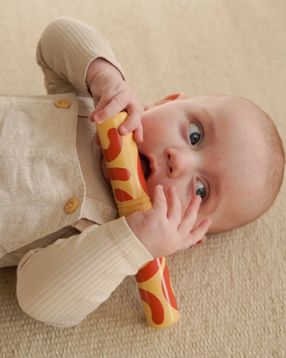 Sale Baby Motoriksæt - Sand Grey / Honey Yellow Store Byggesæt|Tumlemøbler