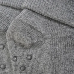 Best Baby rib sok m. ABS - Dark Gray melange Skridsikre Strømper|Strømper
