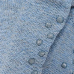 Outlet Baby rib sok m. ABS - Grey Dawn Melange Skridsikre Strømper|Strømper