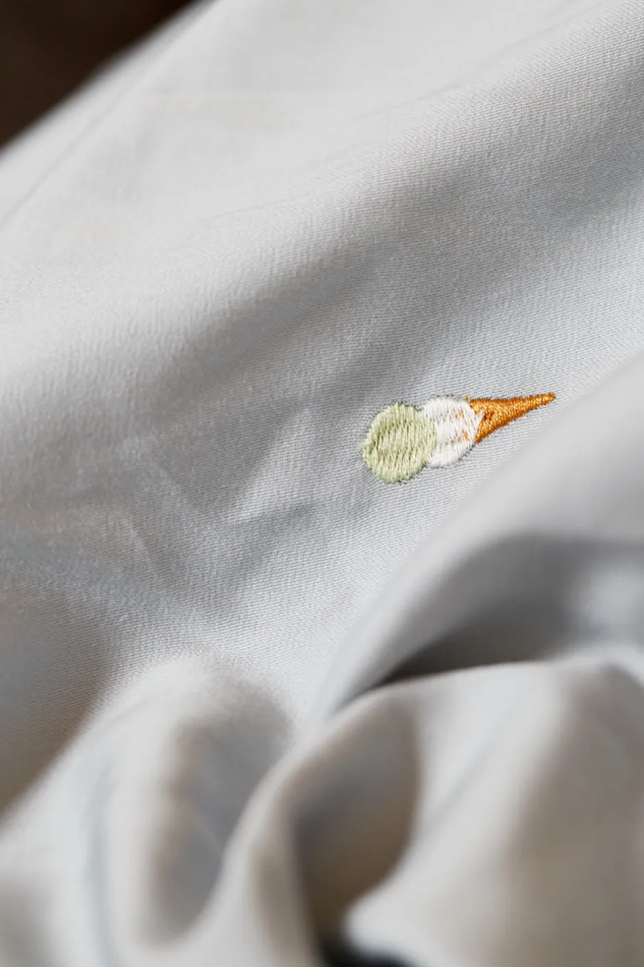 Clearance Baby sengetøj - Pearl Blue Børn Sengetøj