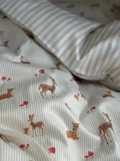 Sale Baby sengetøj, Bambi Beige 70x100 cm Børn Sengetøj