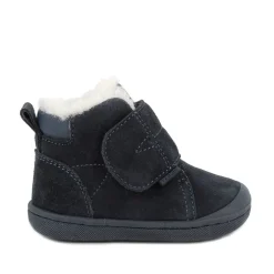 Hot Baby Snail Støvle m. Foer - Navy Vinterstøvler