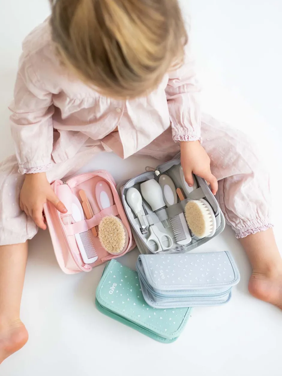 New Baby Toilettaske - Gray Plejeartikler Til Baby