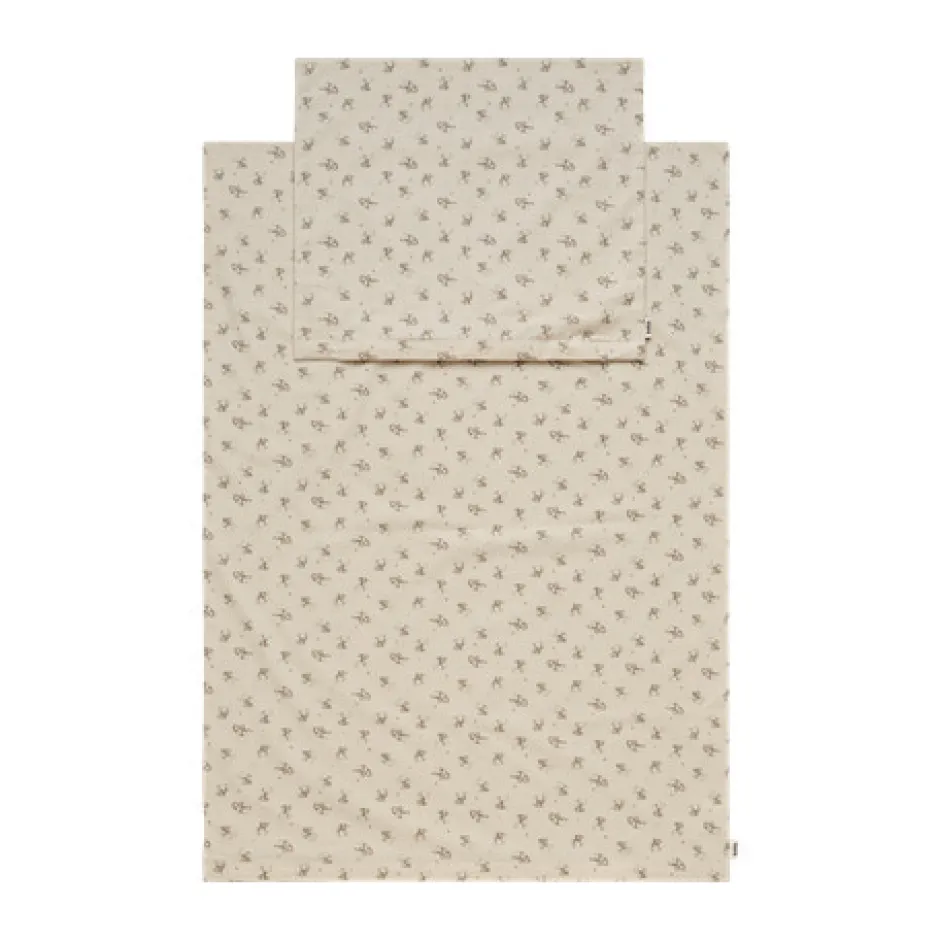 Hot Baby ulddyne med sengetøj - Elefant Børn Sengetøj|Pakkeløsninger