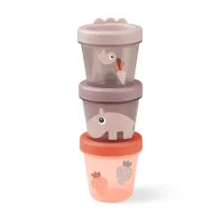 New Babymad bøtte 3 stk. Ozzo - Pudder Madopbevaring