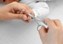 New Babyneglesaks, rustfrit stål Plejeartikler Til Baby