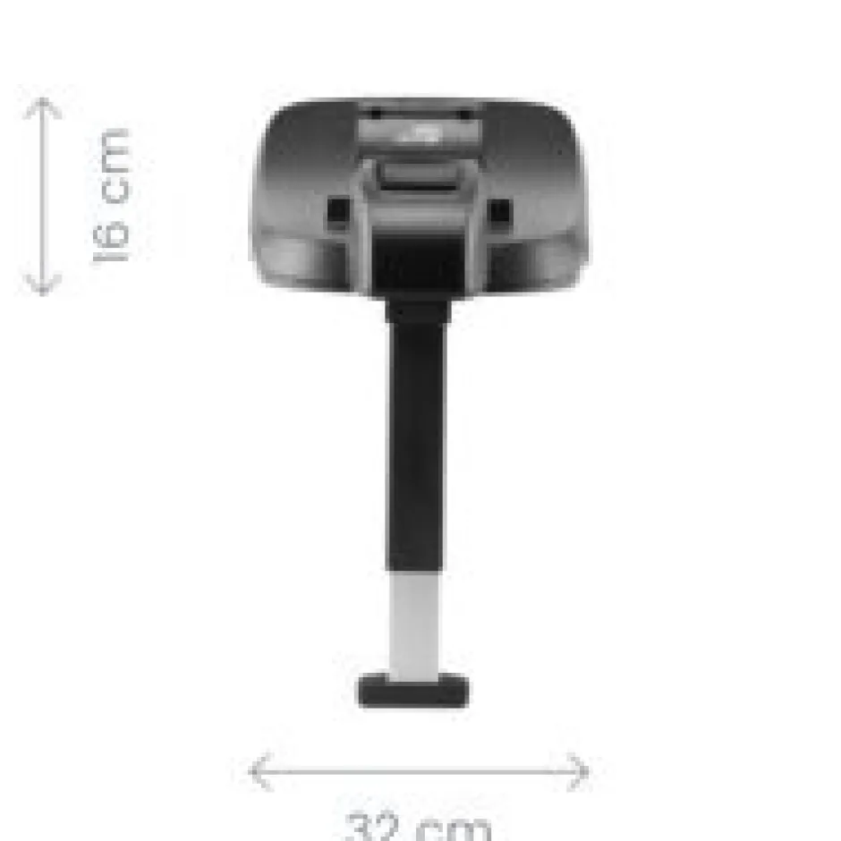 Outlet Baby-Safe Core inkl. base - space black Autostole 40-87 Cm (0-15 Mdr.)