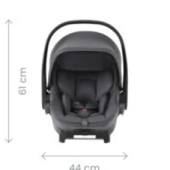 Outlet Baby-Safe Core inkl. base - space black Autostole 40-87 Cm (0-15 Mdr.)
