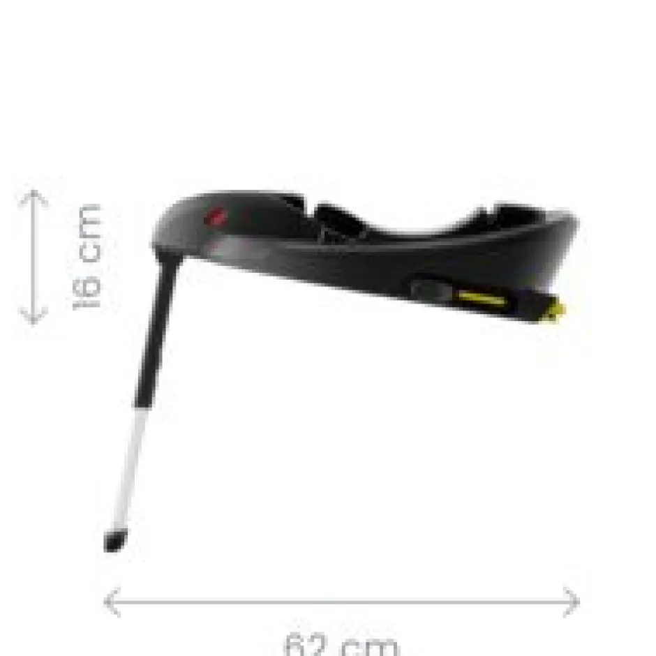 Outlet Baby-Safe Core inkl. base - space black Autostole 40-87 Cm (0-15 Mdr.)