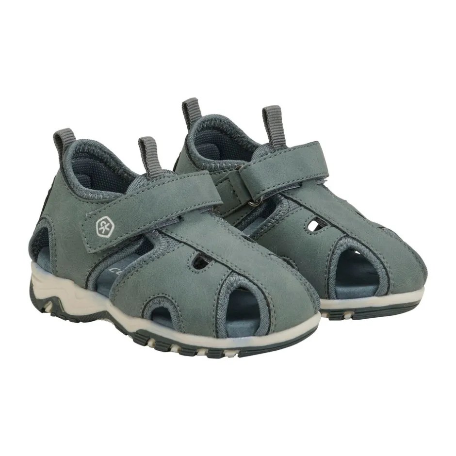 Online Babysandaler med velcrostrop - 9751 Sandaler Med Lukket Tå|Begyndersandaler