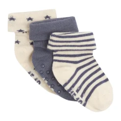 Clearance Babysok m. ABS 3-pak - 7910 Strømper