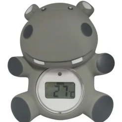 Discount Bad og rumtermometer Flodhest grå Tilbehør Til Bad & Pleje