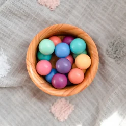 Ball Pack - kugler til kuglebane 16 dele - pastel Magnetlegesæt