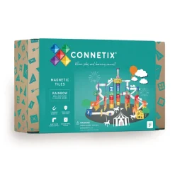 Discount Ball Run - magnetsæt 92 dele - rainbow Magnetlegesæt