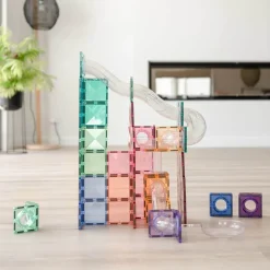 Clearance Ball Run Expansion Pak udvidelsessæt 80 del pastel Magnetlegesæt